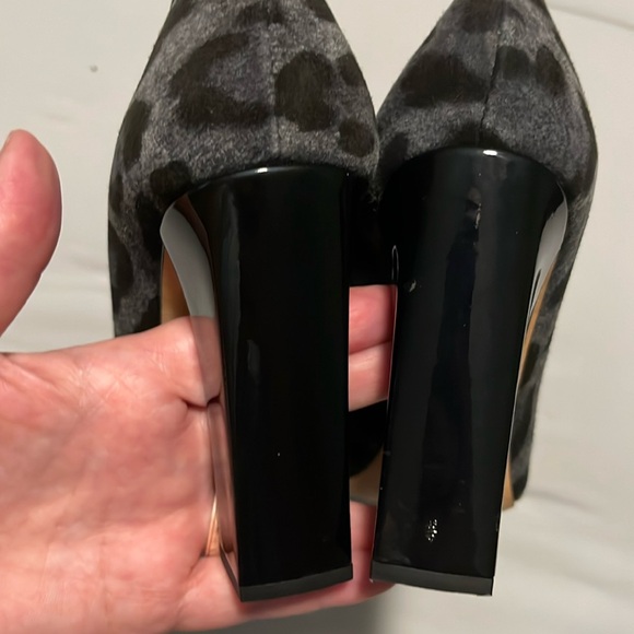 Kate Spade New York Suede Leather Animal Print Heels - Picture 8 of 13